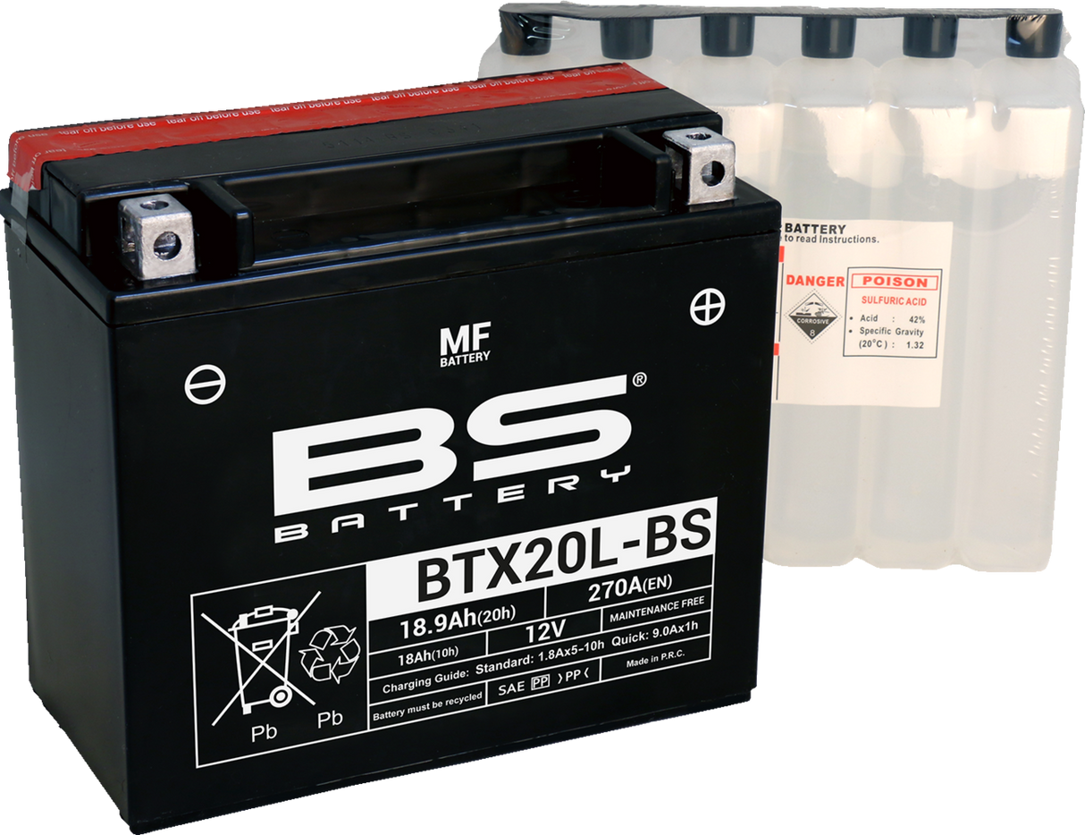 Battery - BTX20L-BS (YTX) 1979 - 2023
