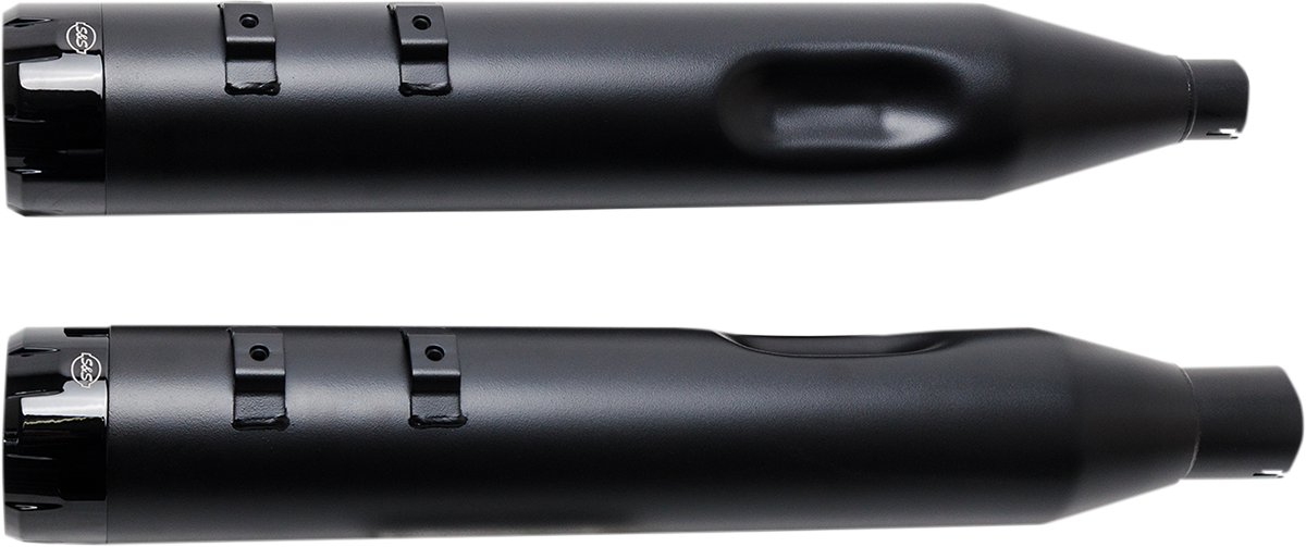 4-1/2\" MK45 Performance Mufflers - Black Thruster 2017 - 2022