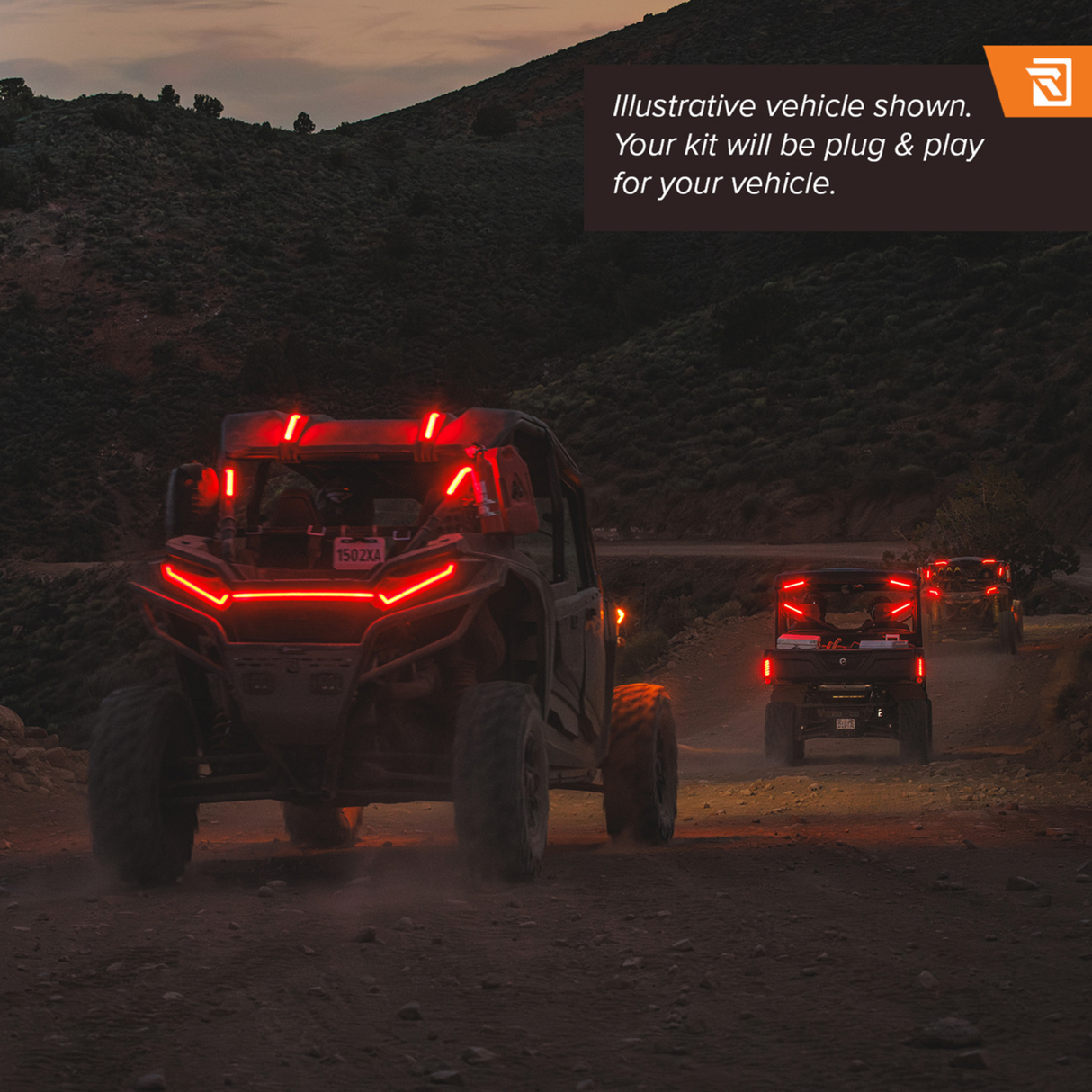 Running/Brake Light - Red - RZR Pro XP 2020 - 2025