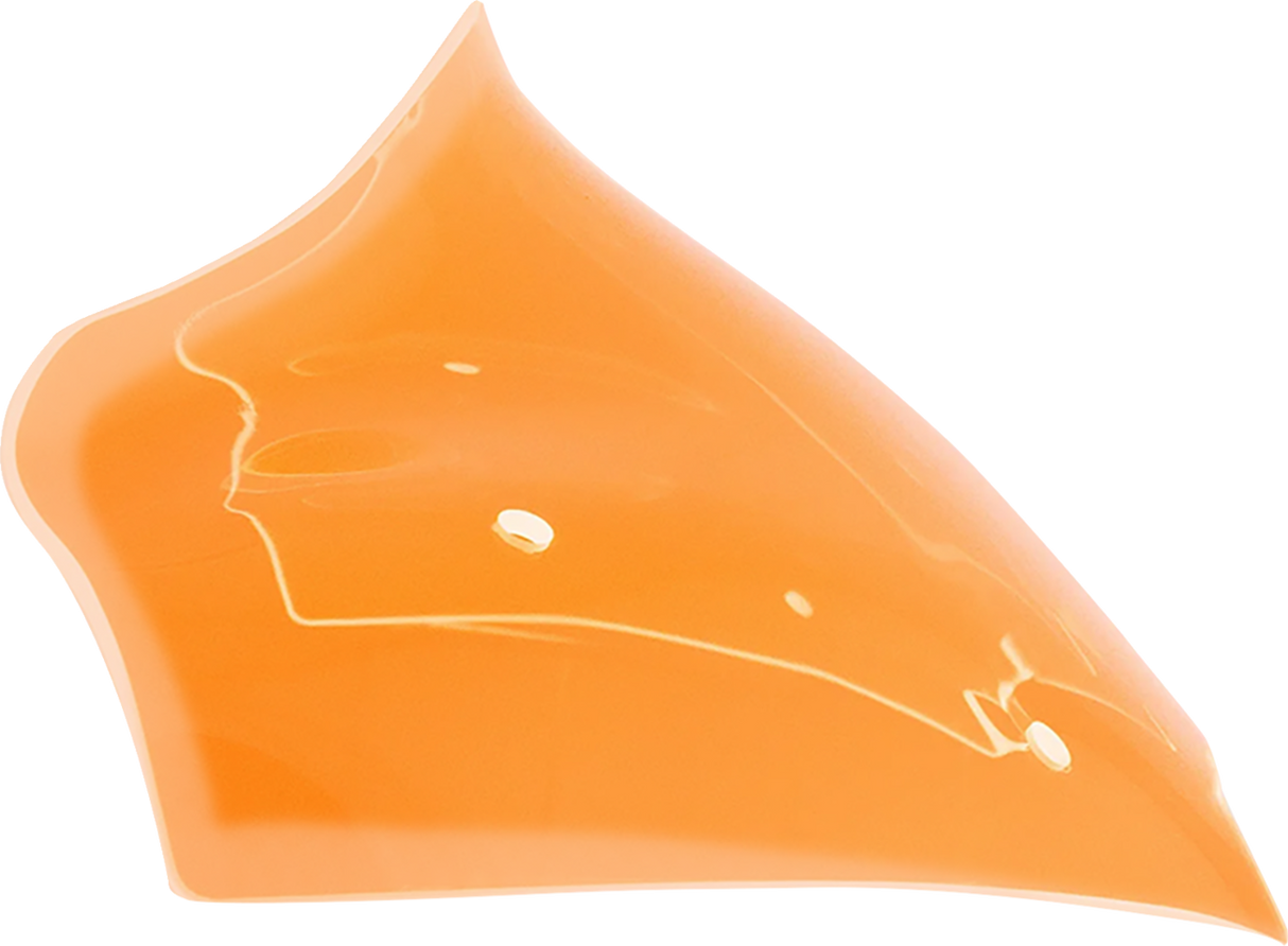 Kolor Flare™ Sport Windshield - 8\" - Orange Ice 2023 - 2025