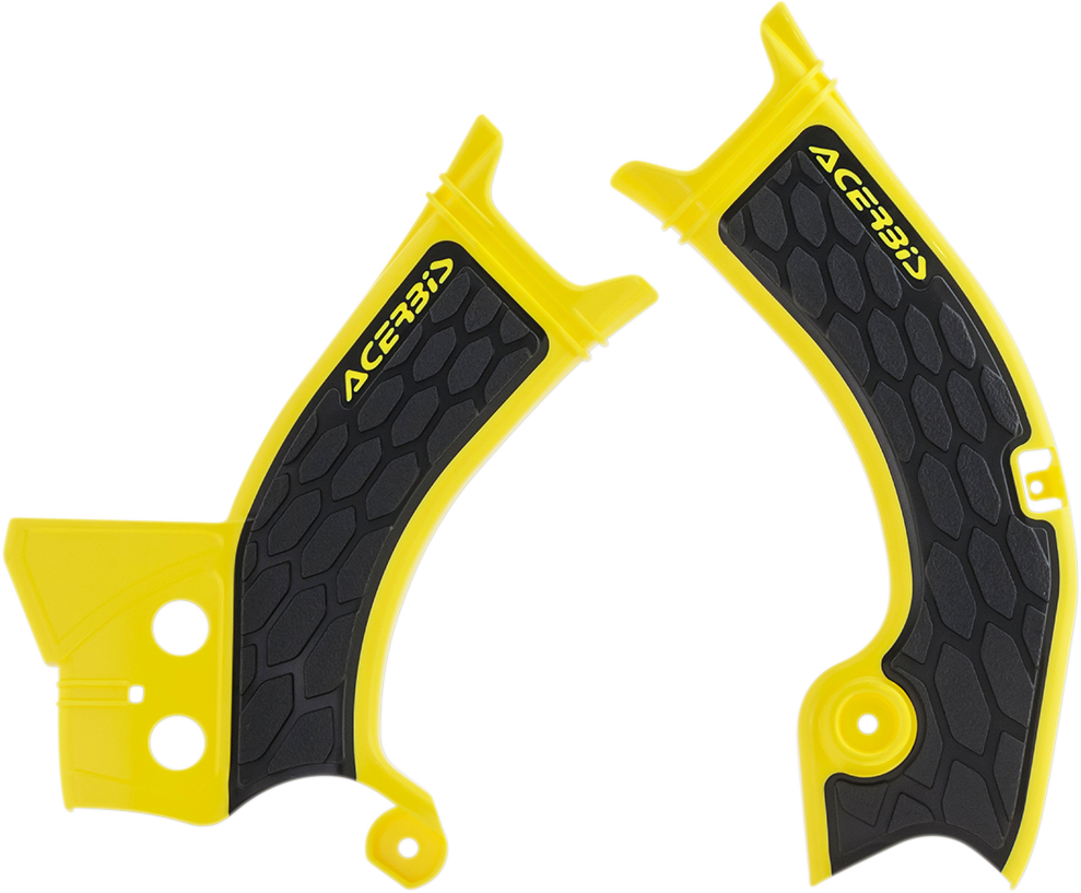 X-Grip Frame Guards - Yellow/Black - RM-Z 250/450 2018 - 2023