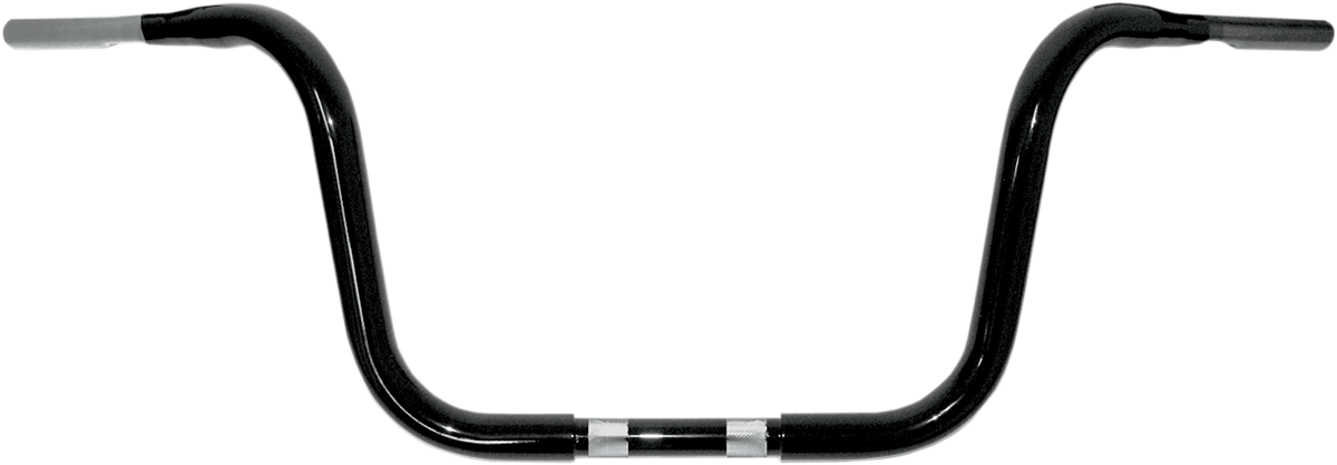 1-1/4\" Buffalo Touring Handlebar - 10\" - TBW - Black 2008 - 2022