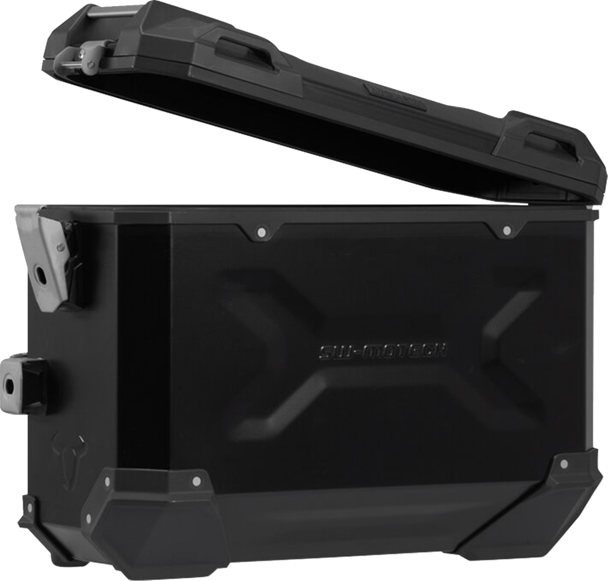 TRAX ADV Aluminum Case System - Black - Honda NC750 X \'20-\'24 2020 - 2024