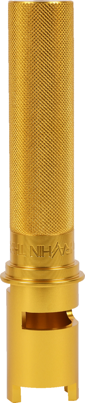 Throttle Tube - Knurled - 1\" - Gen 2 TBW - Gold 2023 - 2024