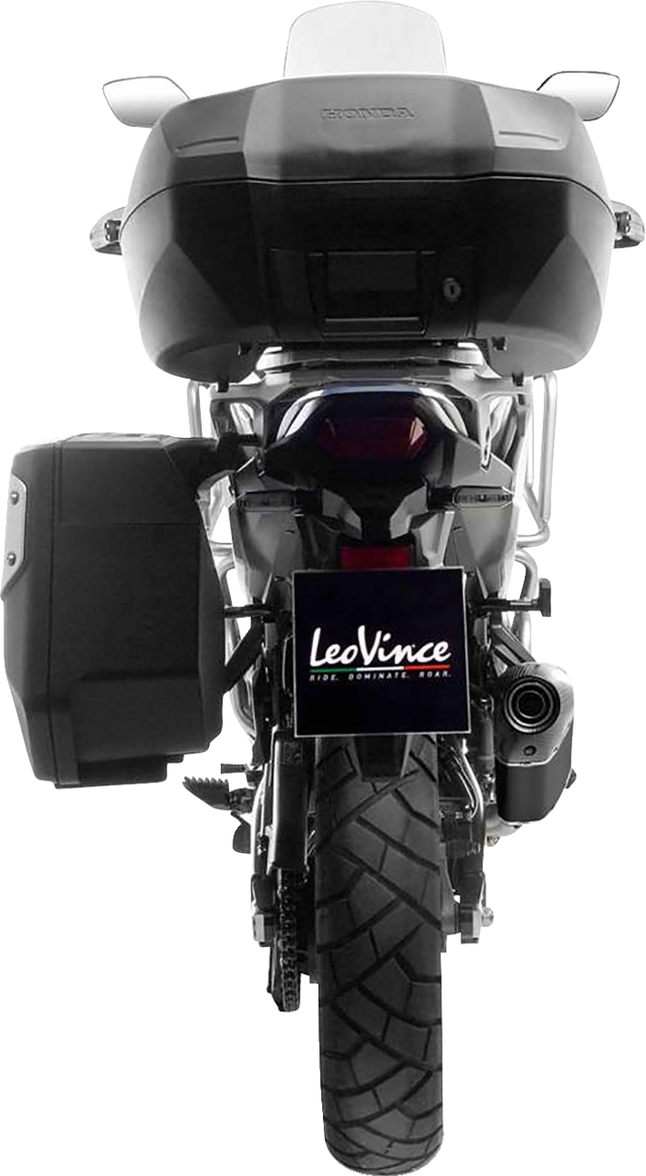 LV-14 Slip-On Muffler - Black - XL 750 Transalp 2024 - 2024