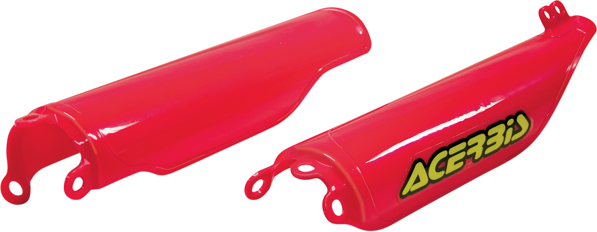 Lower Fork Covers - Red 2004 - 2017