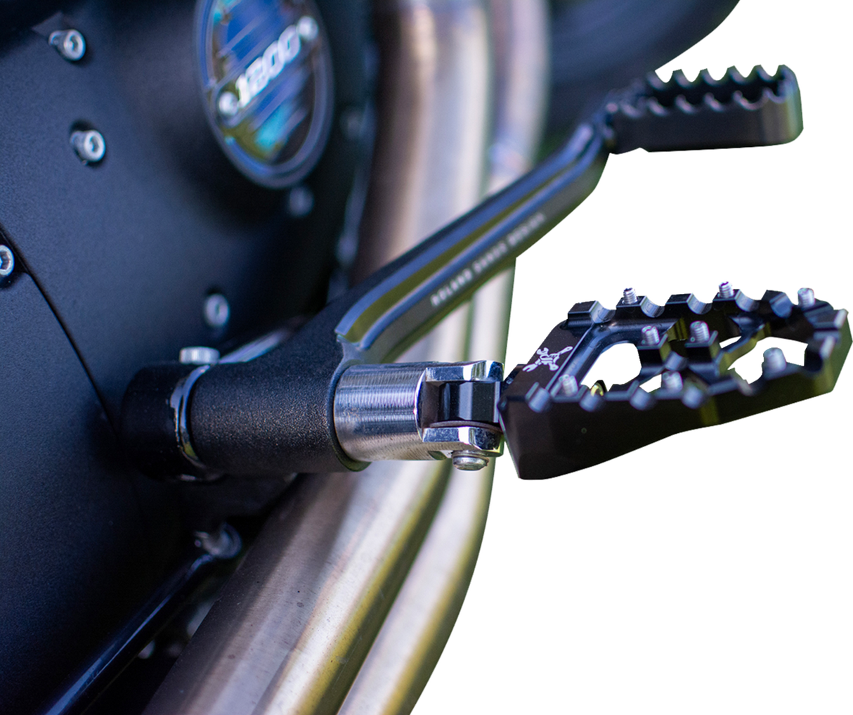 MX Evolution Driver Pegs - Black - Sportster/Dyna 1997 - 2022