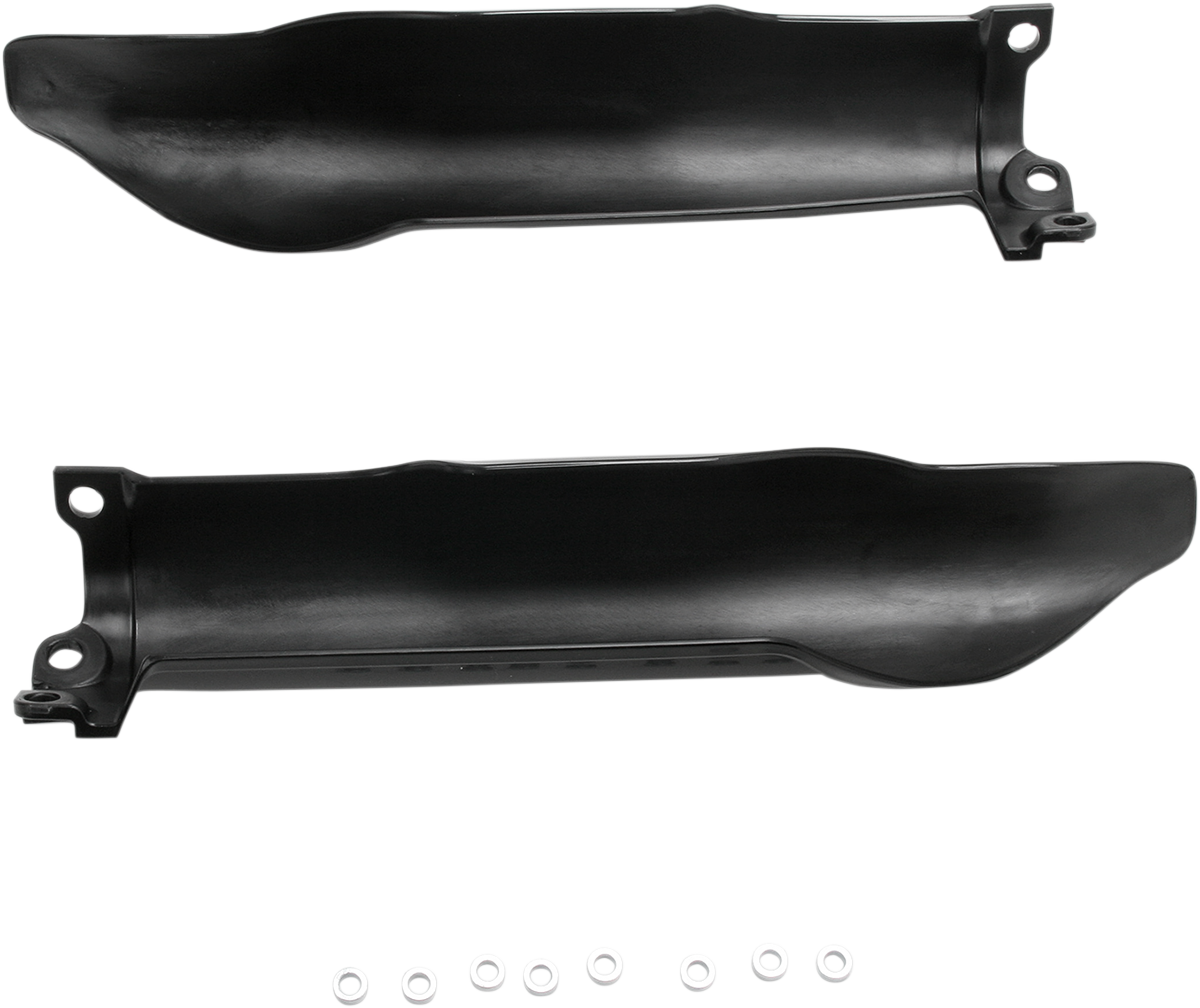 Lower Fork Covers - Black 2009 - 2016