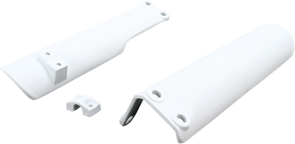 Lower Fork Covers for Inverted Forks - White 2009 - 2019