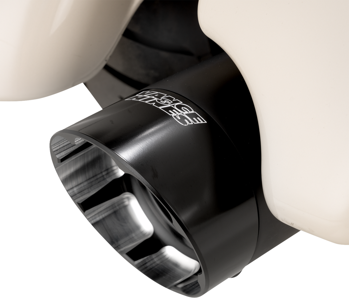 Razorback 450 Slip-On Mufflers - Black - M8 Bagger 2017 - 2025