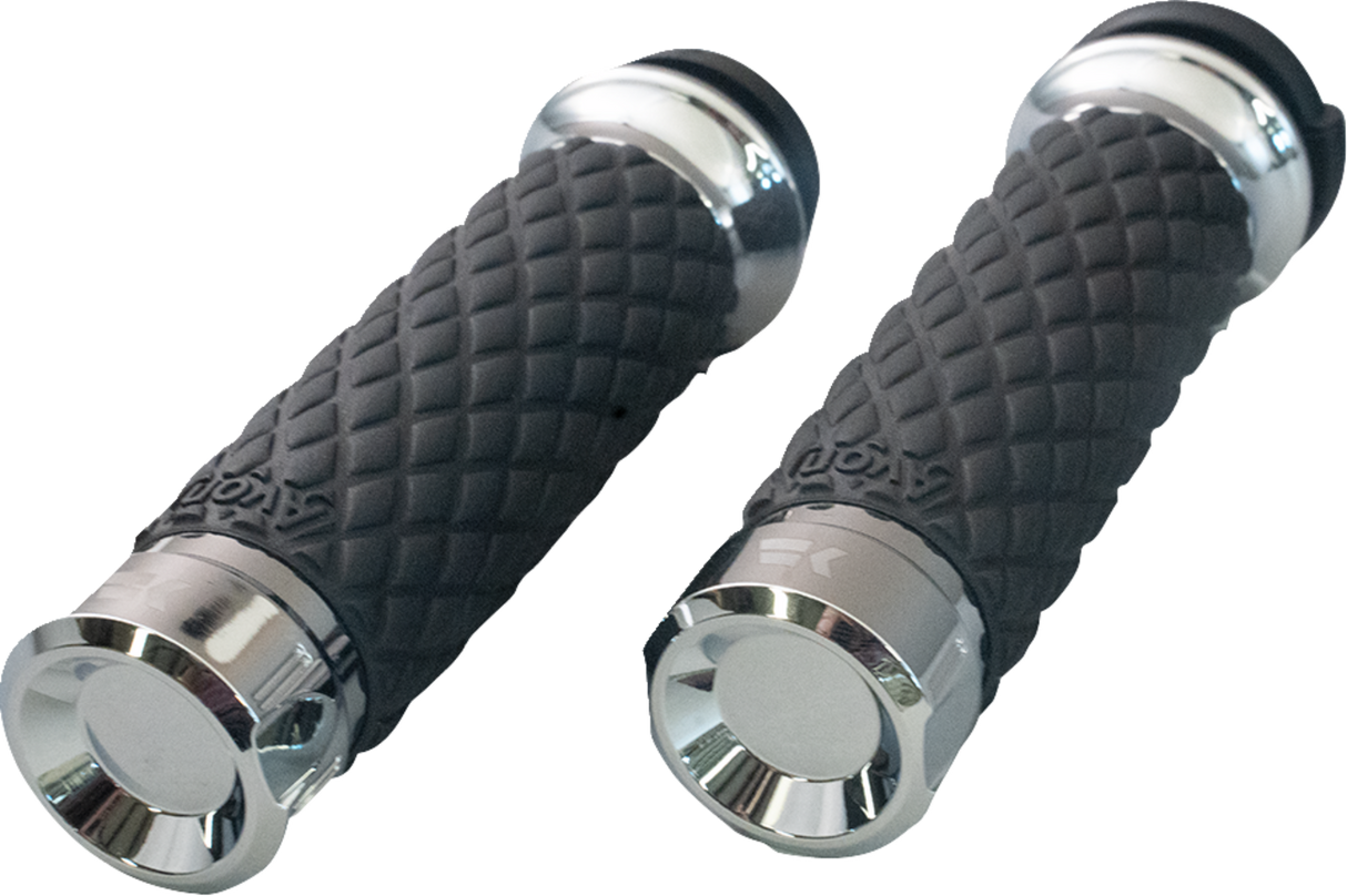 Klassic Grips - Custom Contour - Diamond - Chrome 2008 - 2024