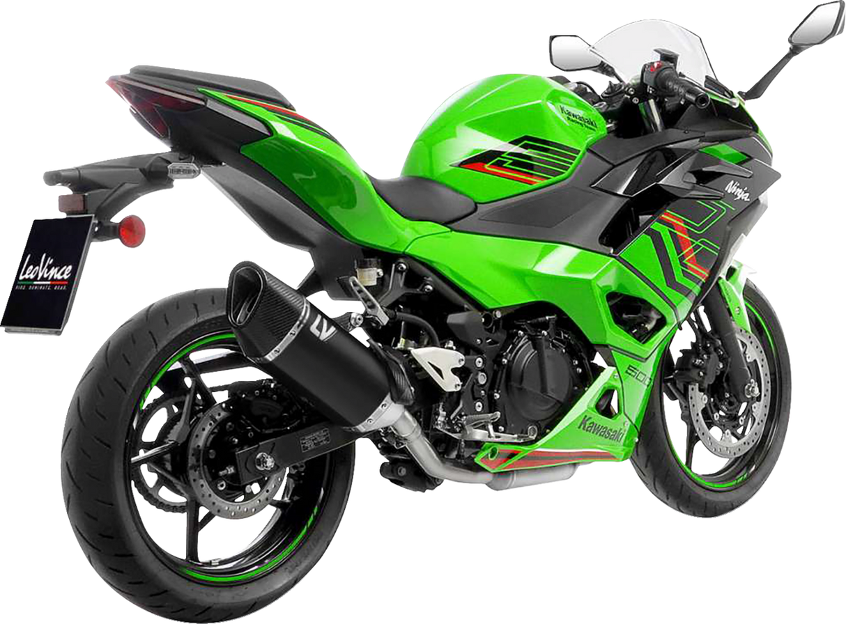 LV-14 R Slip-On Muffler - Black Edition - Z/Ninja 400/500 2024 - 2025