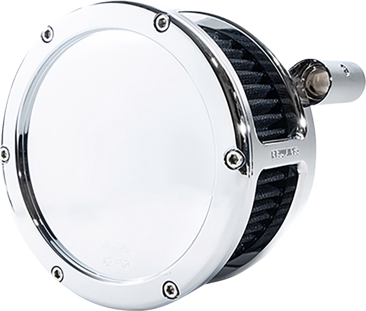 BA Air Cleaner Kit - Chrome with Black Filter - \'08-\'17 Dyna/Softail/Touring 2008 - 2017