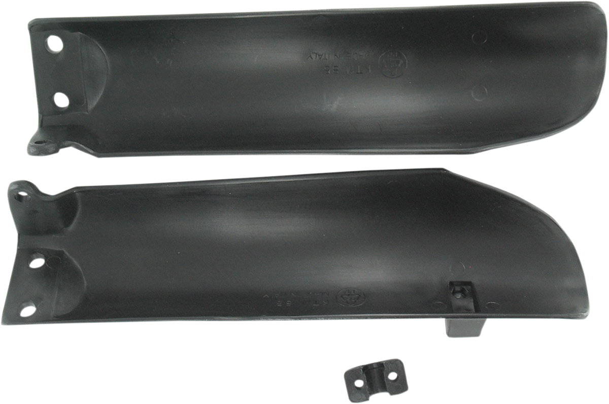 Lower Fork Covers for Inverted Forks - Black 2004 - 2012