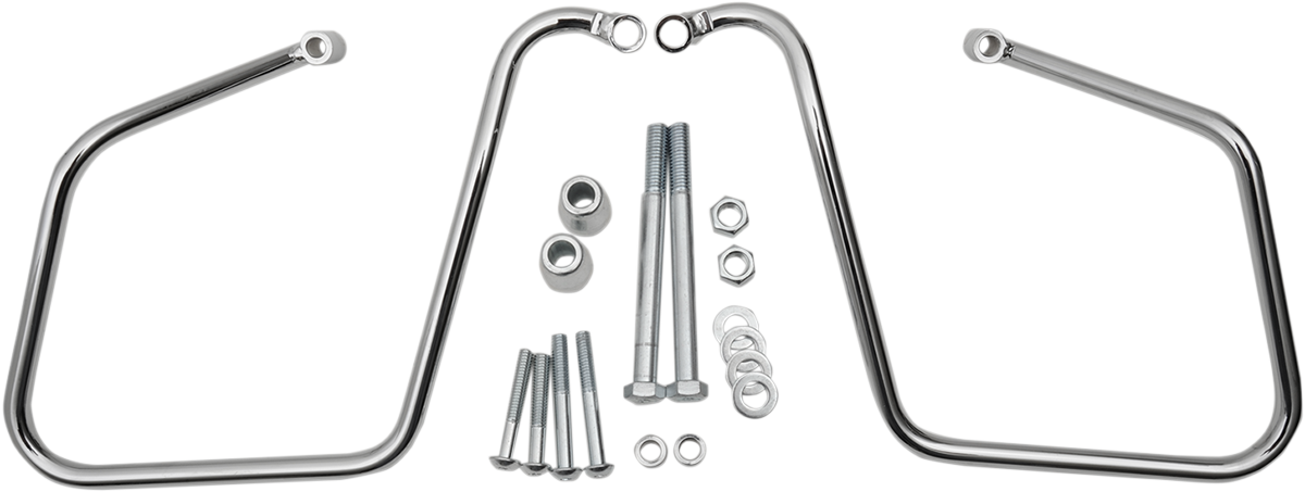 Saddlebag Support - Chrome - FXD \'08-\'17 2008 - 2017