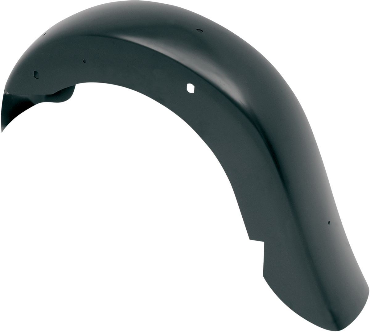 WFB™ Benchmark Stretched Rear Fender - Smooth - Black - Steel 1997 - 2008