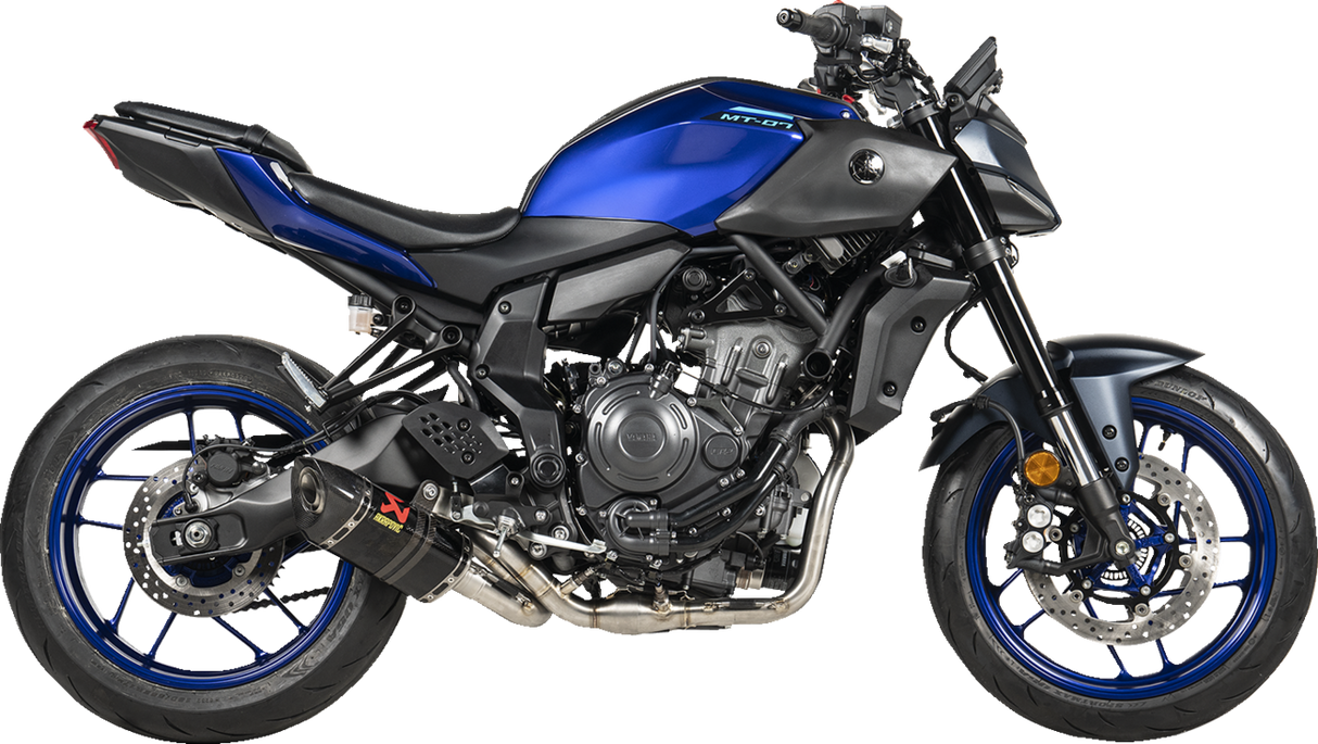 Racing Line Exhaust System - Carbon Fiber - Yamaha MT-07 2025 - 2025