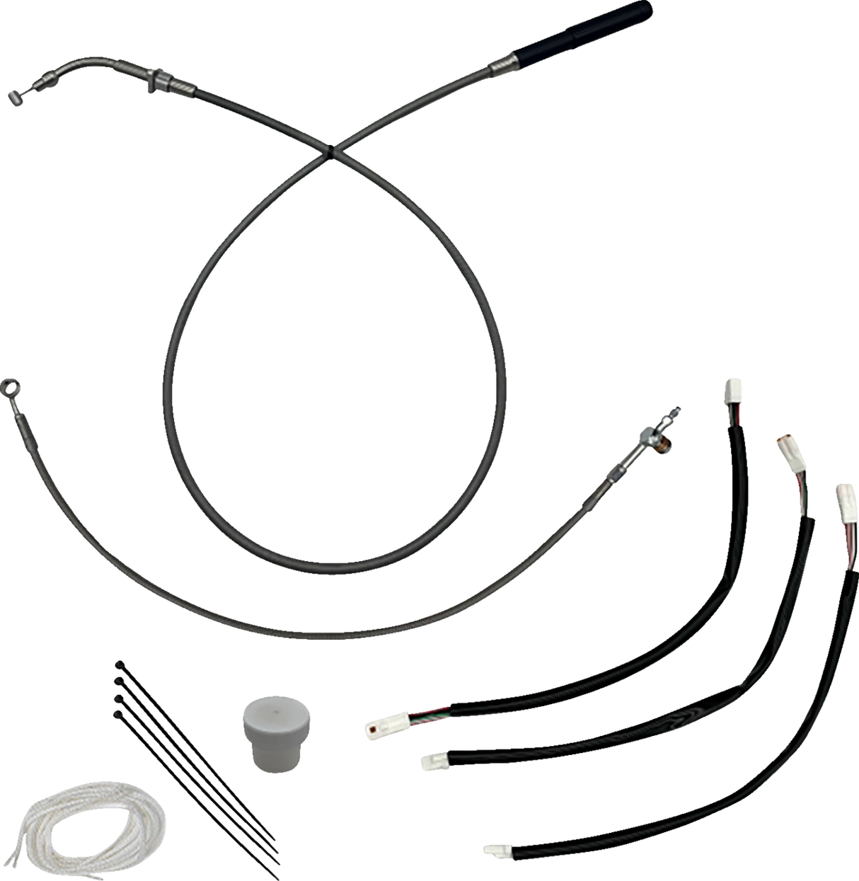 EZ Install Kit - +2\" - \'23-\'24 FLHX/SE - Braided 2023 - 2024