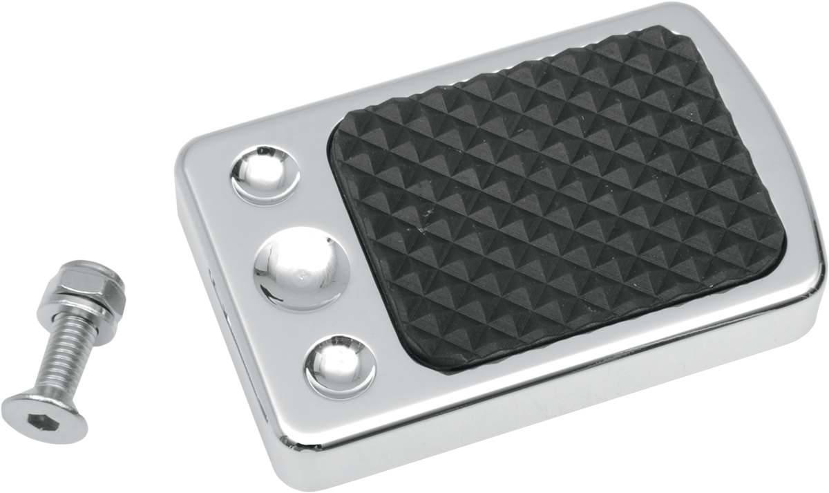 Brake Pedal Pad - Chrome - FL 1983 - 2013