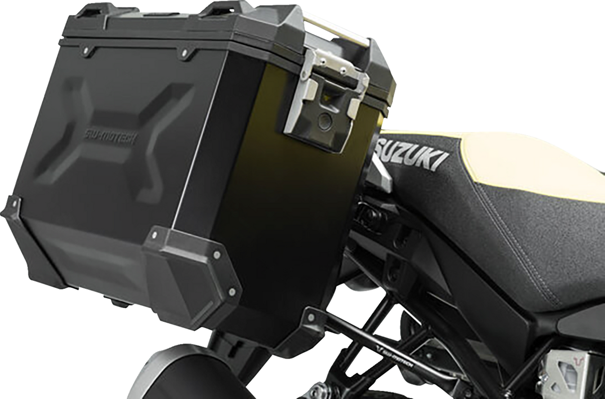 TRAX ADV Aluminum Case System - Silver - Suzuki V-Strom 1000 \'14-\'19 2014 - 2019