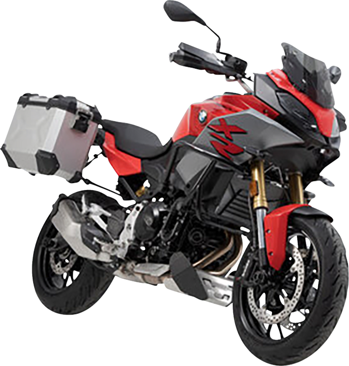 TRAX ADV Aluminum Case System - Silver - BMW F 900 \'20-\'24 2020 - 2024