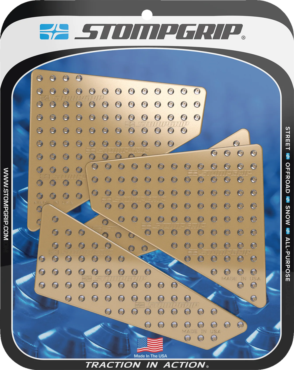 Traction Pad Tank Grips - Volcano - Clear - 1390 Super Duke R EVO 2025 - 2025