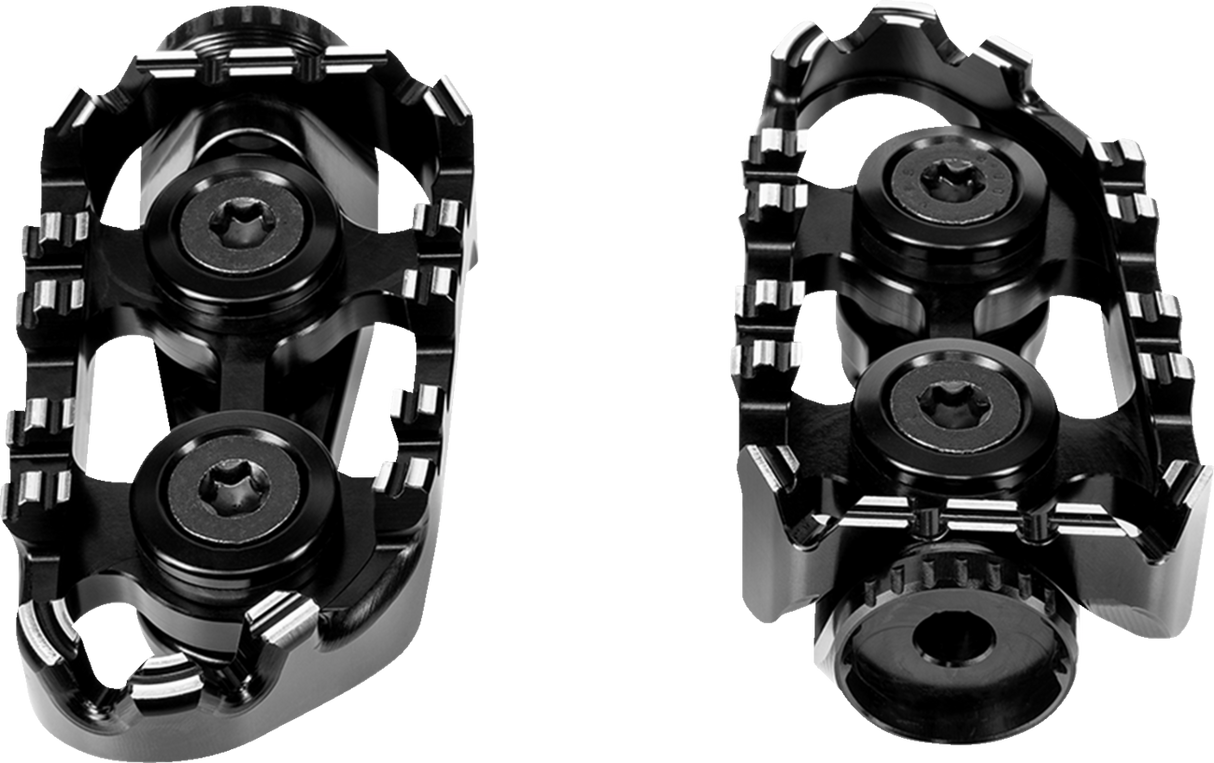 Tech-X Enduro Footpeg - Driver - Black 2002 - 2024