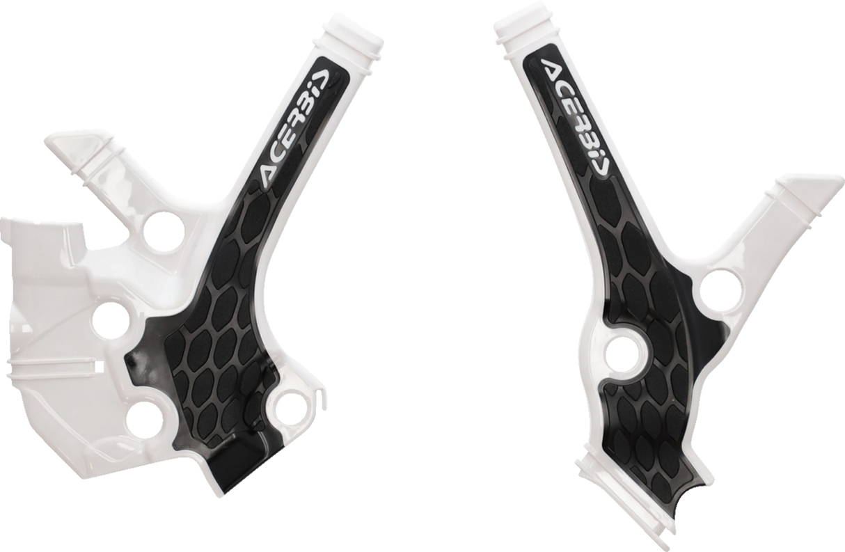 X-Grip Frame Guards - White/Black - YZ 85 2022 - 2023