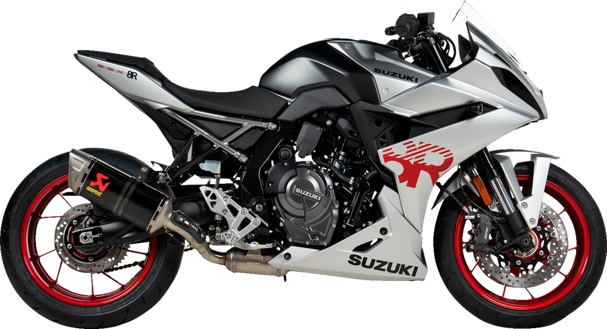 Racing Line Exhaust System - Carbon Fiber - Suzuki GSX-8S & GSX-8R 2025 - 2025