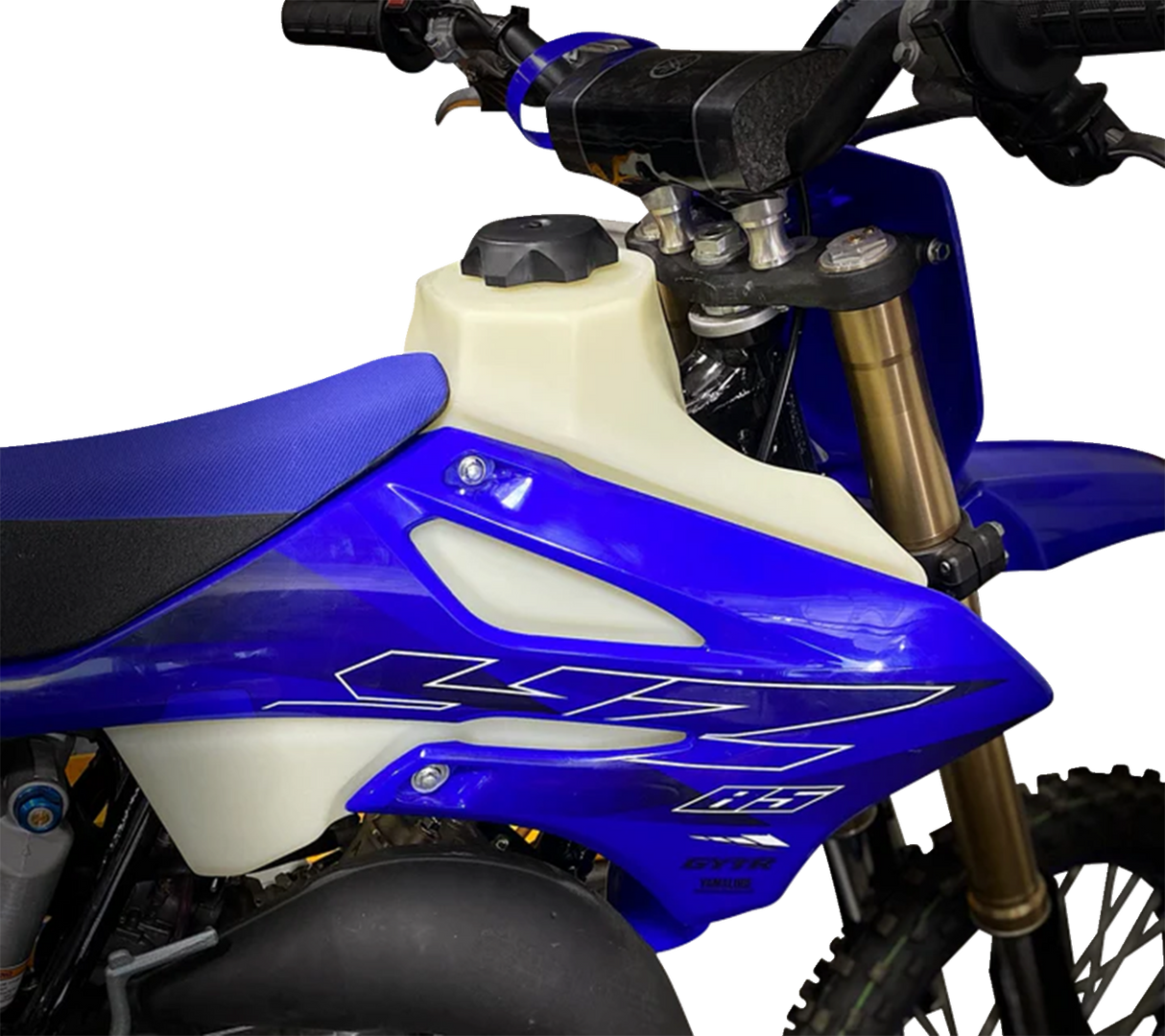 Large-Capacity Gas Tank - Natural - Yamaha - 2.2 Gallon 2022 - 2025