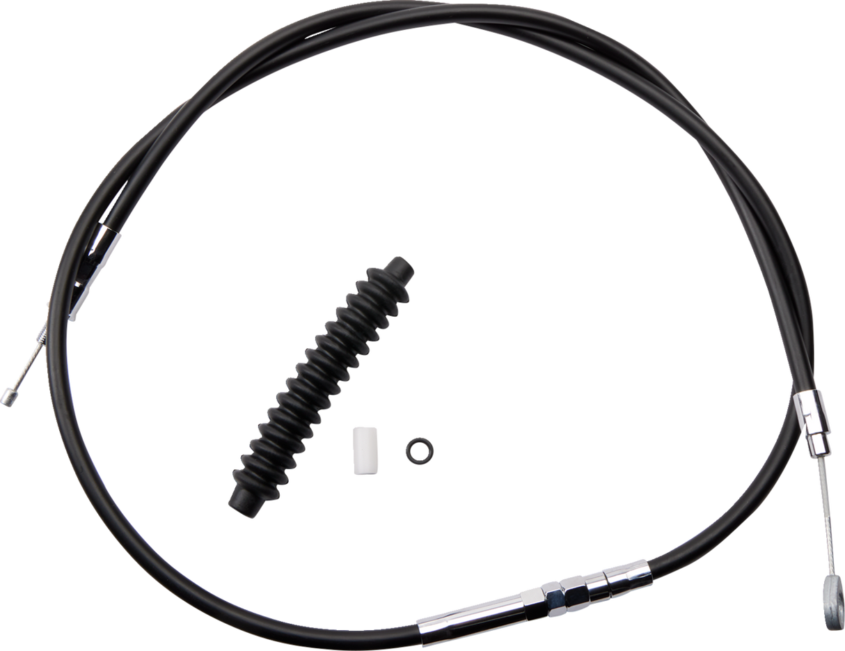 High-Efficiency Black Vinyl Clutch Cable - 59-3/4\" 1986 - 2013