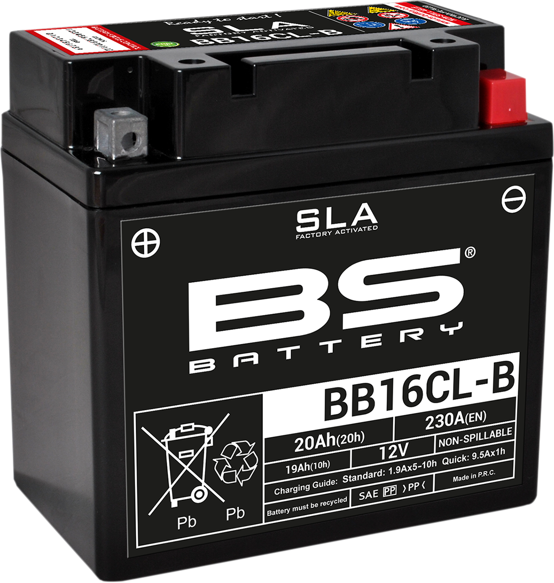Battery - BB16CL-B (YB) 1986 - 2023