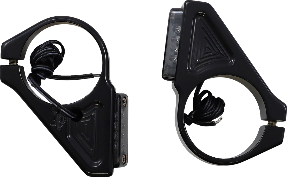 Turn Signal - 41 mm - Amber - Black 1984 - 2006