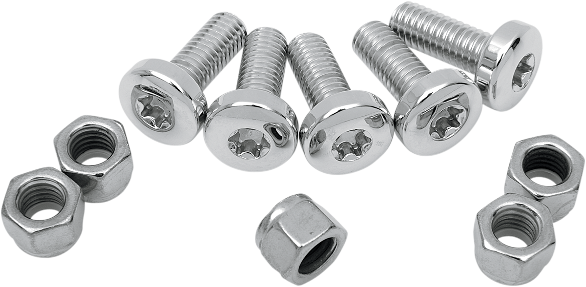Mounting Hardware Kit with Nuts - Brake Rotor - Torx/Button-Head - 7/8\" 1992 - 2017