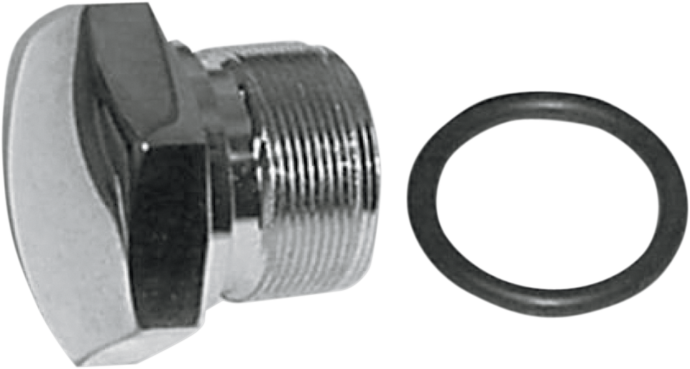 Upper Fork Tube Cap - Chrome - Custom Design - \'71-\'72 FX | \'52-\'72 XL 1952 - 1972