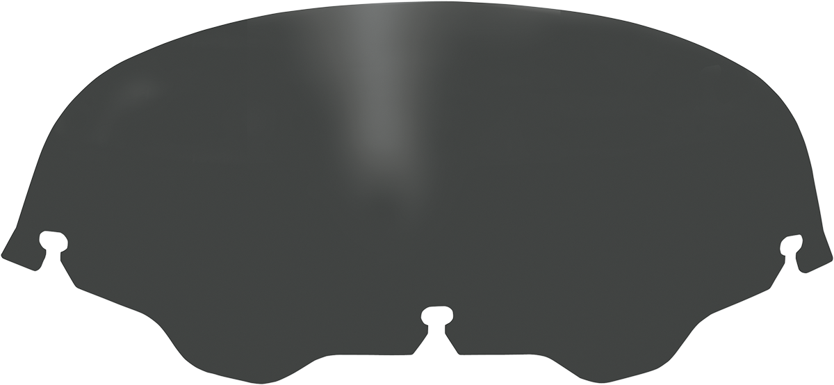 Windshield - 5\" - Black \'96-\'13 FLHT 1996 - 2013