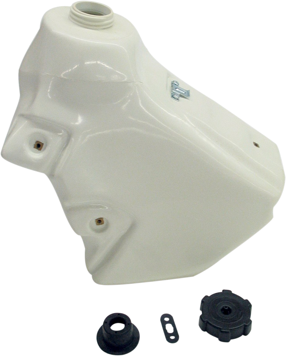 Large-Capacity Gas Tank - White - Kawasaki/Suzuki - 3.2 Gallon 2000 - 2020