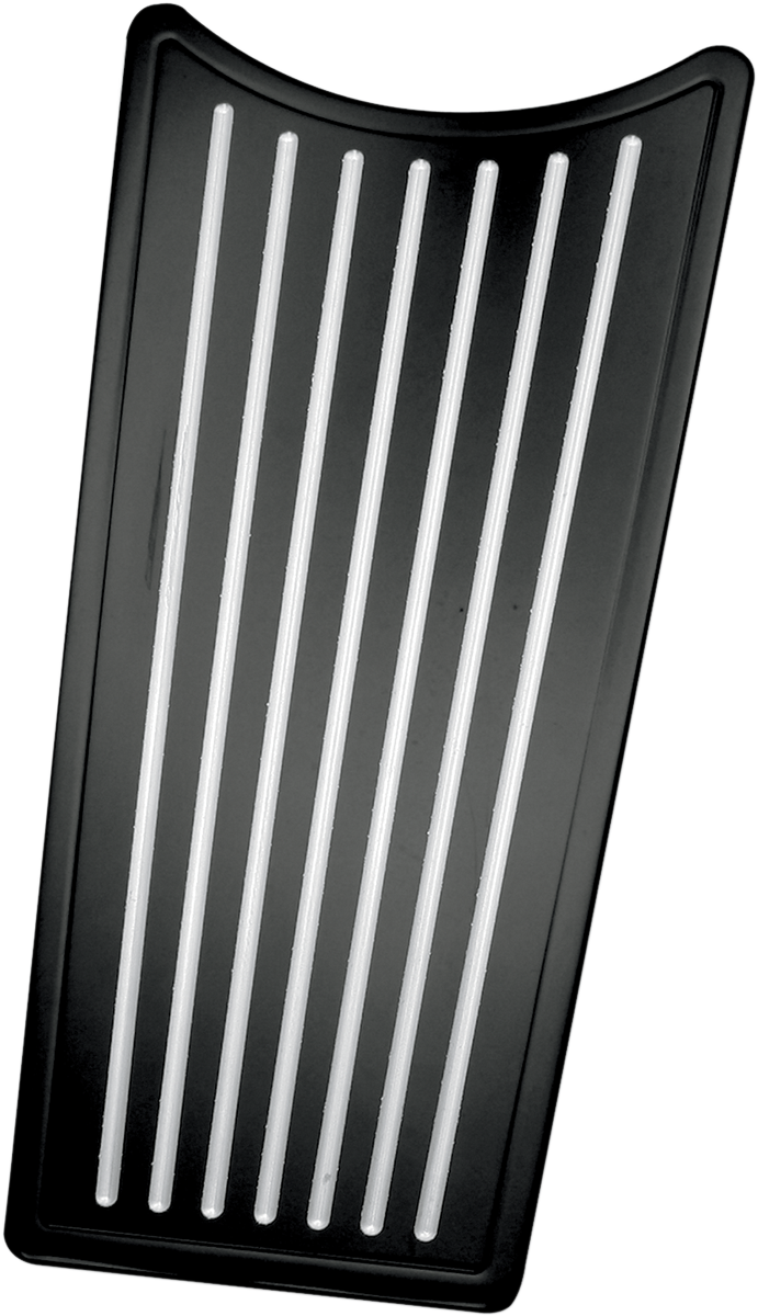 Dash Insert - Ball-Milled - Black/Silver 1989 - 2007