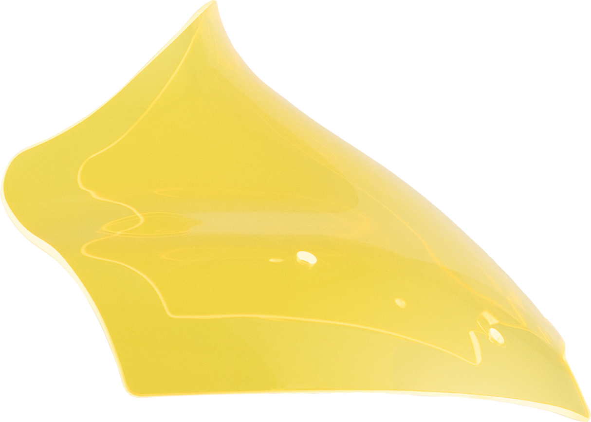 Kolor Flare™ Windshield - 10\" - Yellow Ice - FLTR 2023 - 2024