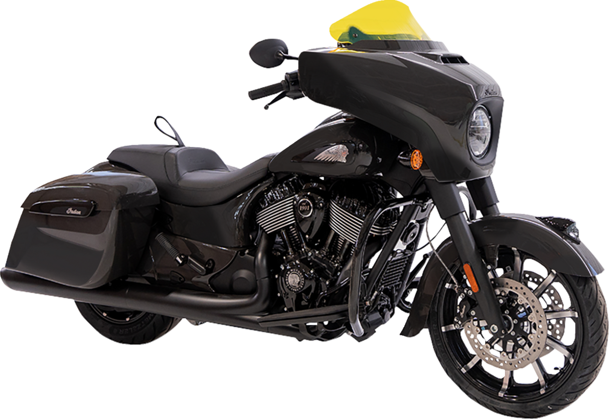 Kolor Flare™ Windshield - 10\" - Yellow Ice 2014 - 2024