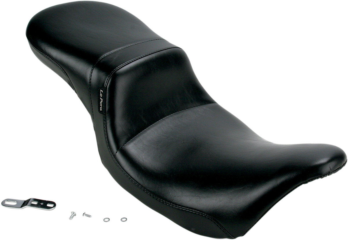 Daytona 2-Up Seat - Without Backrest - Smooth - Black - FL \'08-\'23 2008 - 2023