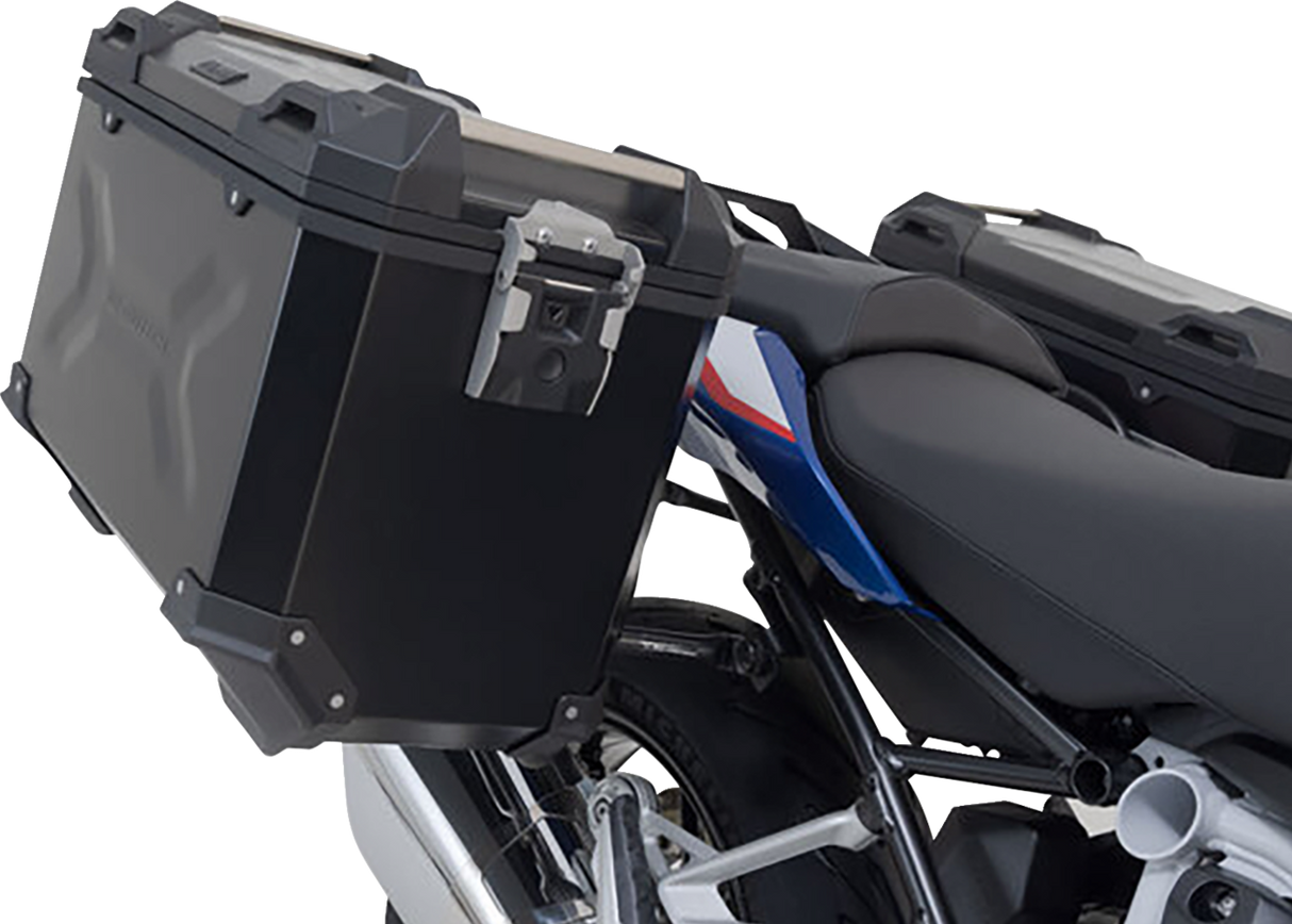 TRAX ADV Aluminum Case System - Black - BMW R 1200/1250 R \'14-\'24 2014 - 2024