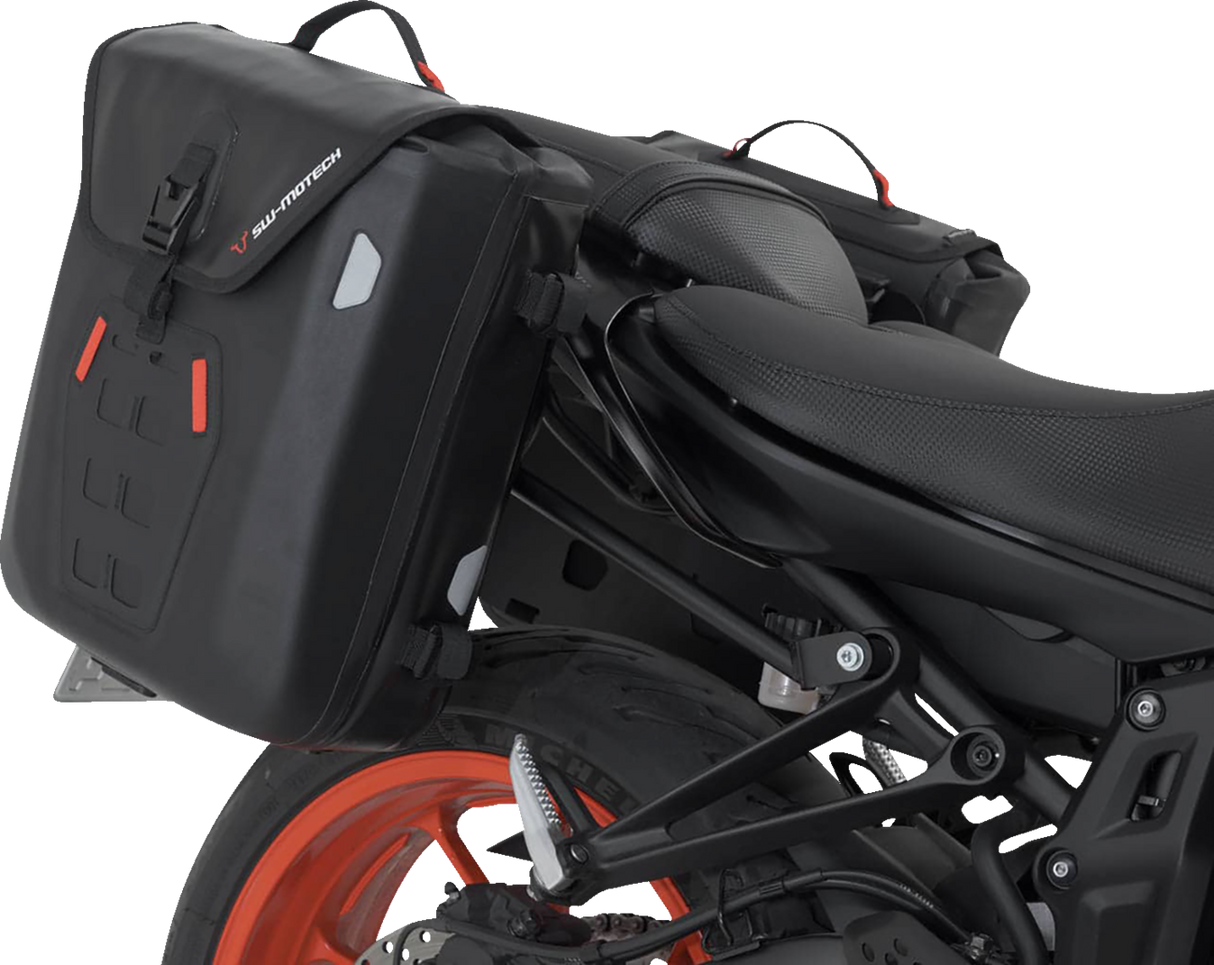 SysBag Side Bag System - Black - Yamaha MT-07 \'18-\'24 2018 - 2024