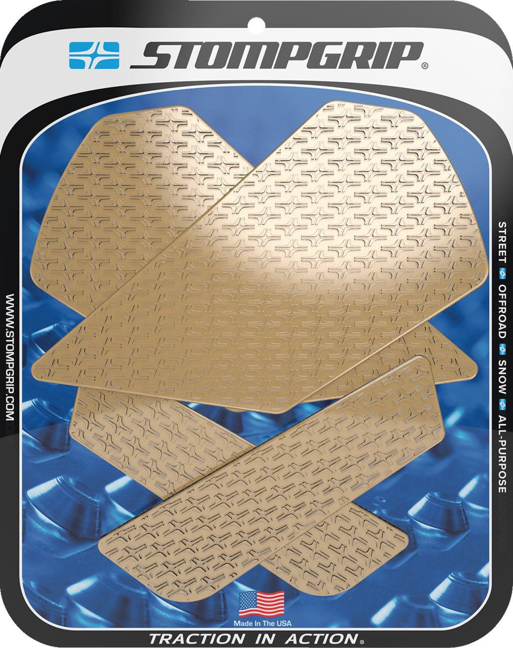 Traction Pad Tank Grips - Icon - Clear - F 900 XR 2020 - 2025