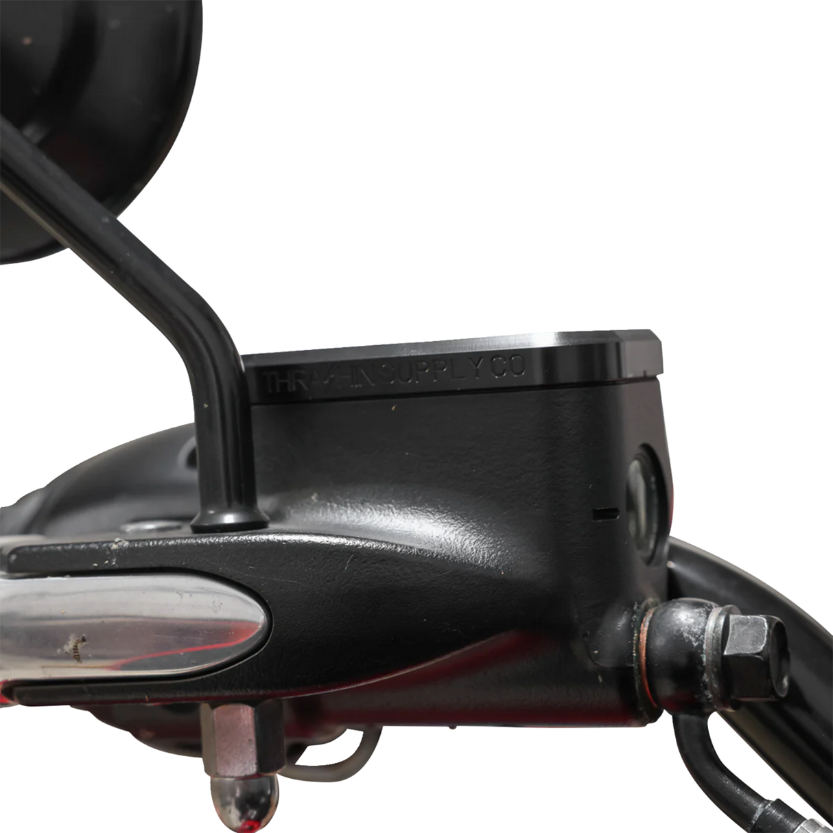 Master Cylinder Cover - Brake - Front - Black/Twice-Cut 2020 - 2024