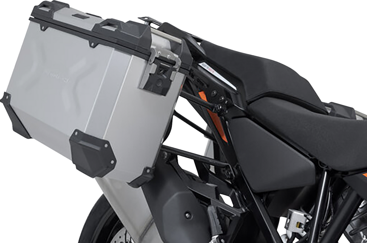 TRAX ADV Aluminum Case System - Silver - KTM Super Adventure 1290 R/S \'21-\'24 2021 - 2024