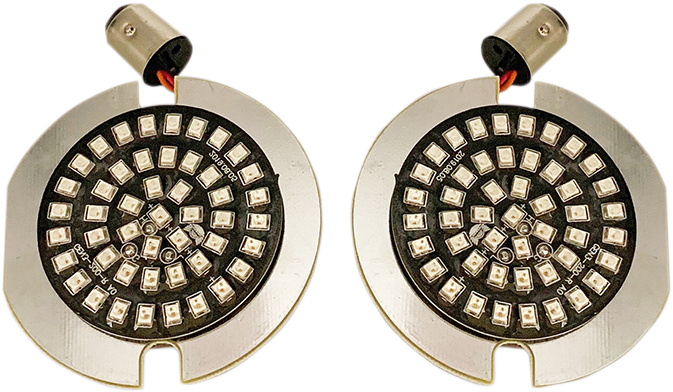 Flat-Style Turn Signal Insert - Red 1986 - 2013