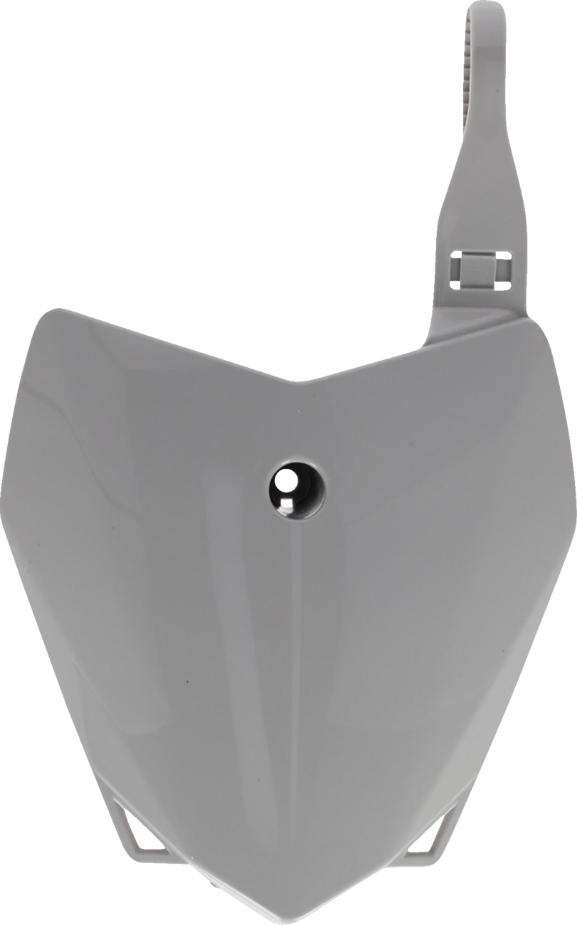 Front Number Plate - Gray - KLX 110/110L 2010 - 2020