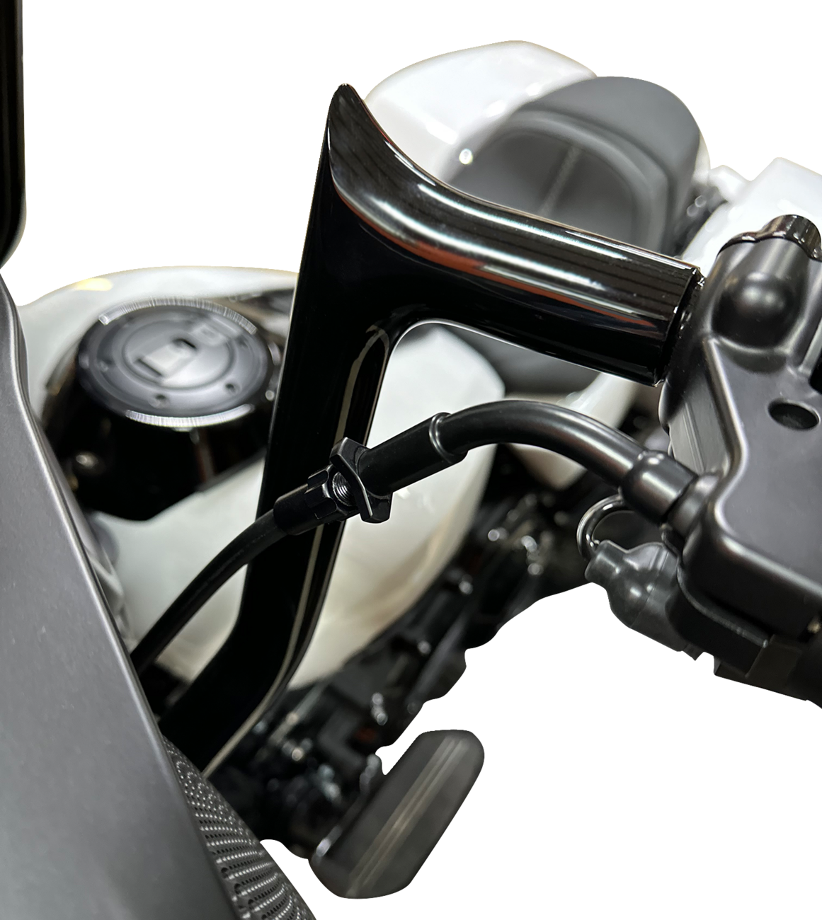 EZ Install Upper Clutch Cable - FLHX/FLTR SE - Stock - Black 2023 - 2024