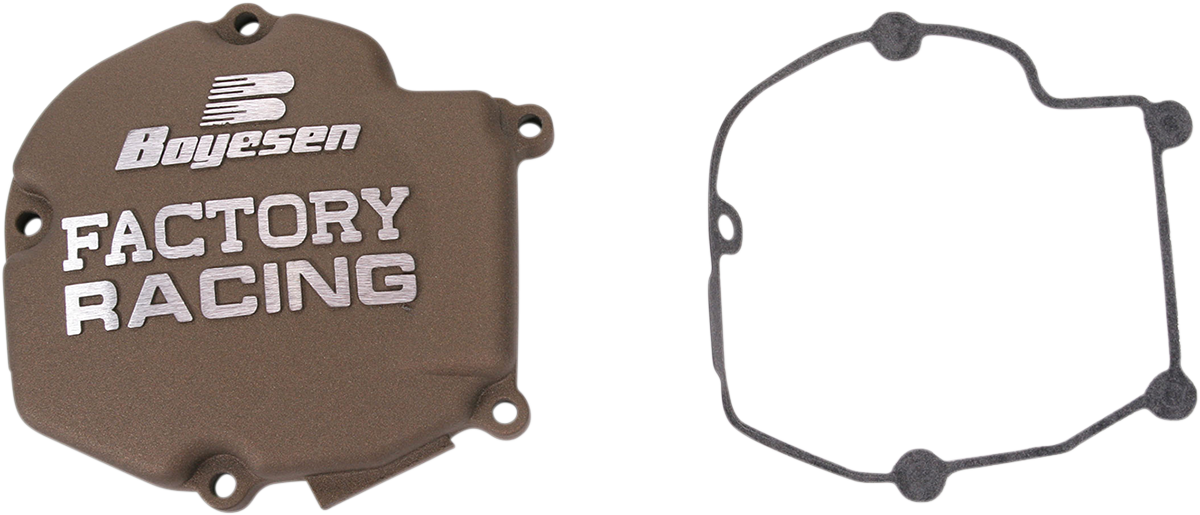 Ignition Cover - Magnesium - Kawasaki KX125 2003 - 2007
